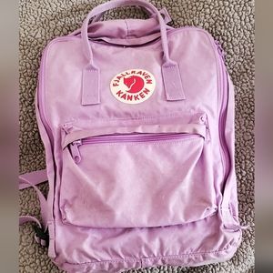 Fjallraven Kanken Classic Orchid with Bag Organizer
